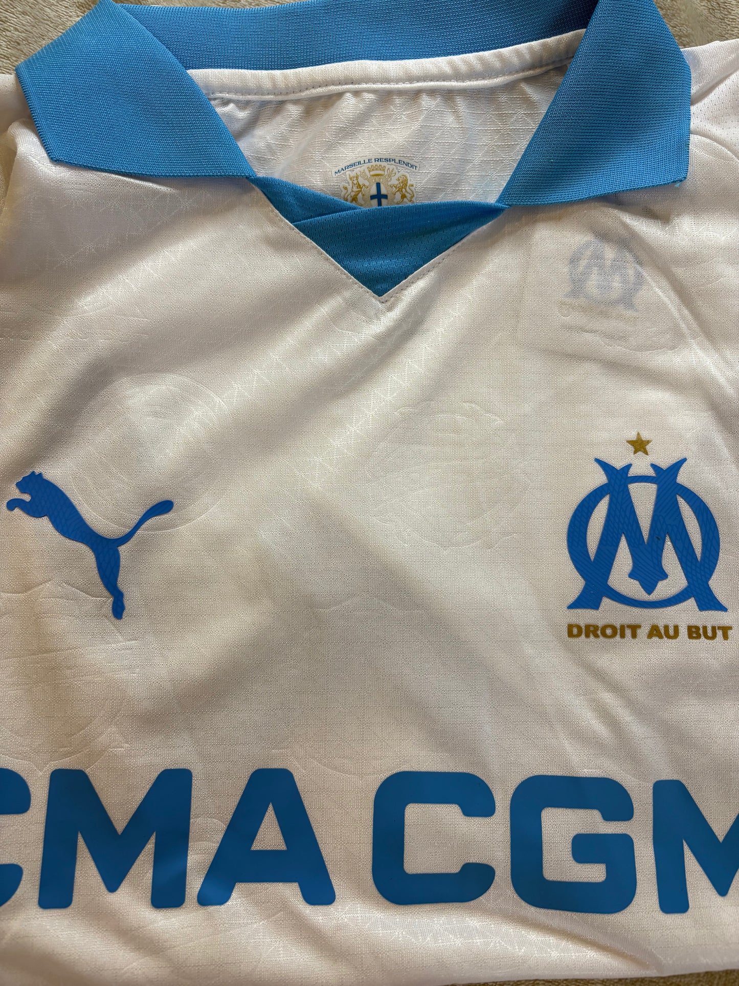 Olympique Marseille Maillot Domicile Homme 25/26