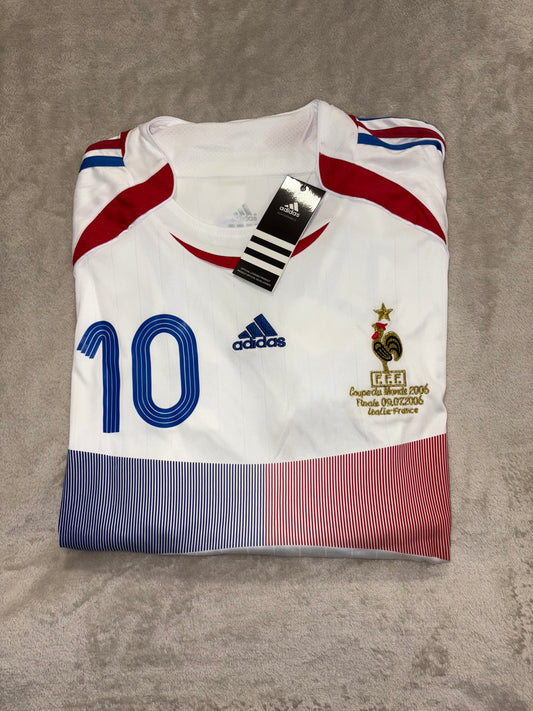 France Maillot Extérieur Coupe du Monde 2006 Zidane