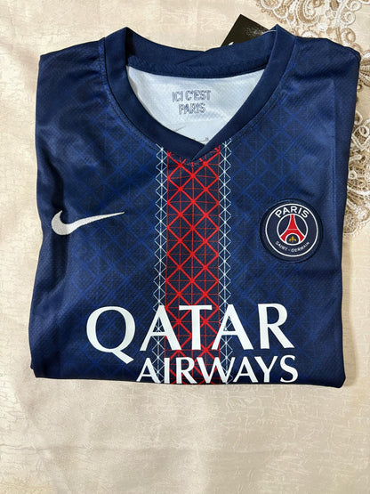 Paris Saint Germain Maillot + Short Domicile Junior 25/26