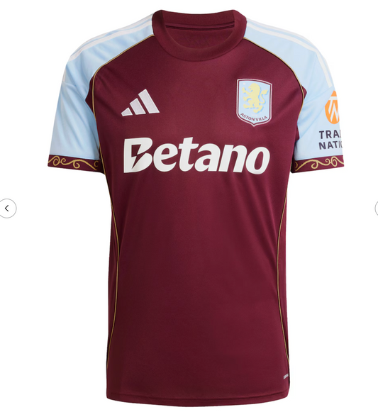 Aston Villa Maillot Domicile 2025/26