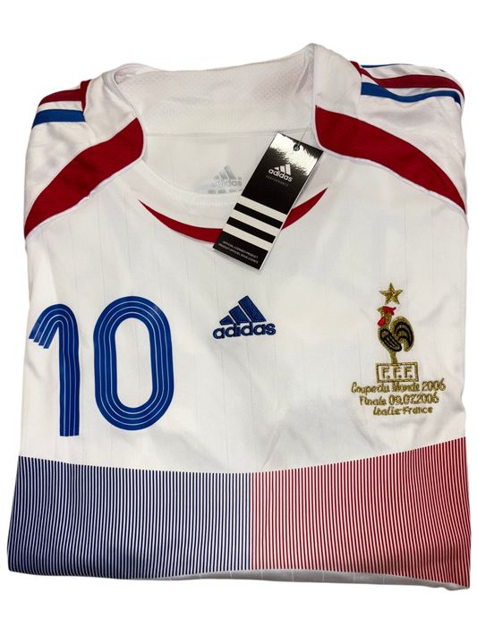 France Maillot Extérieur Coupe du Monde 2006 Zidane