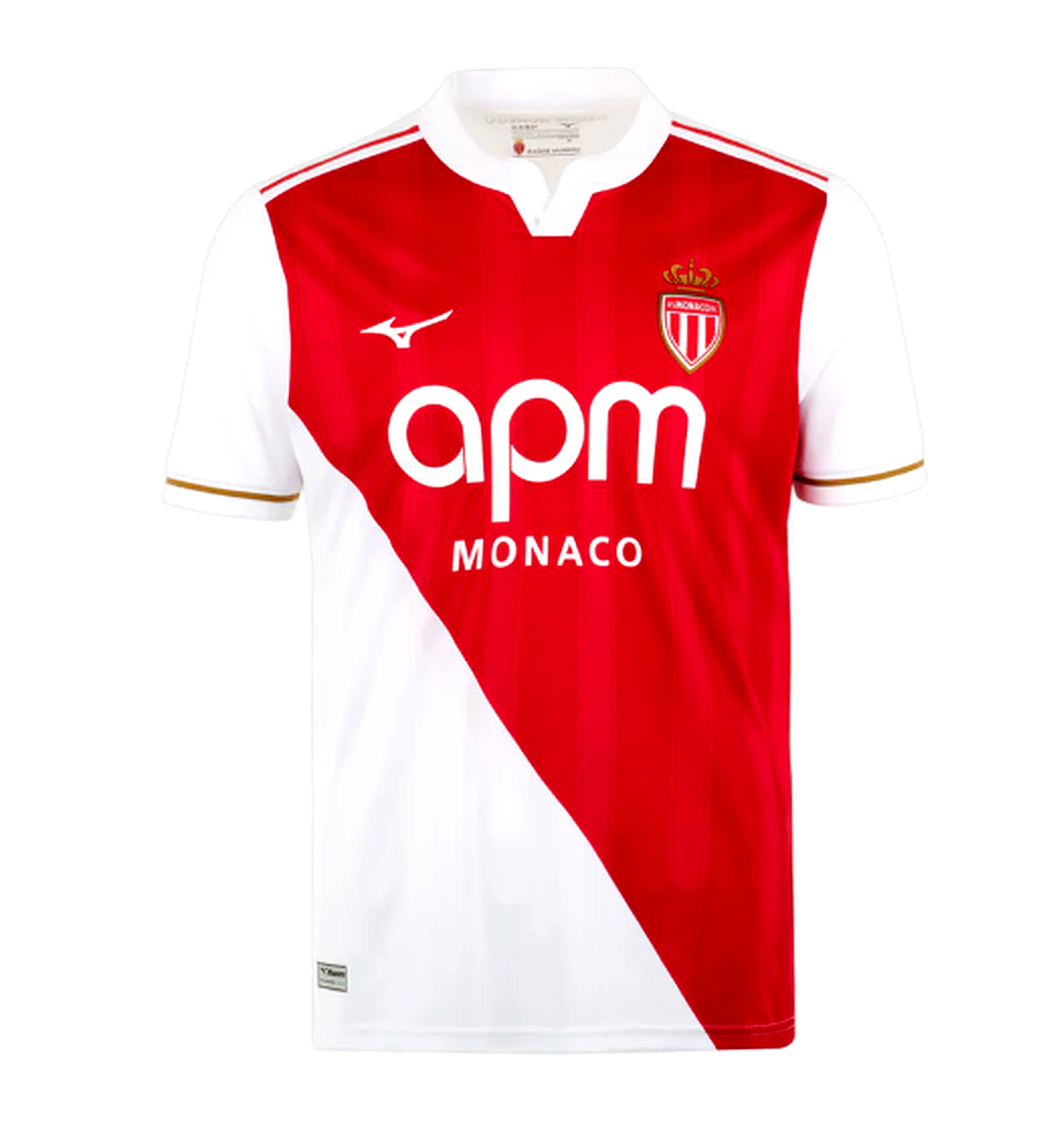 AS Monaco Maillot Domicile 2025/26