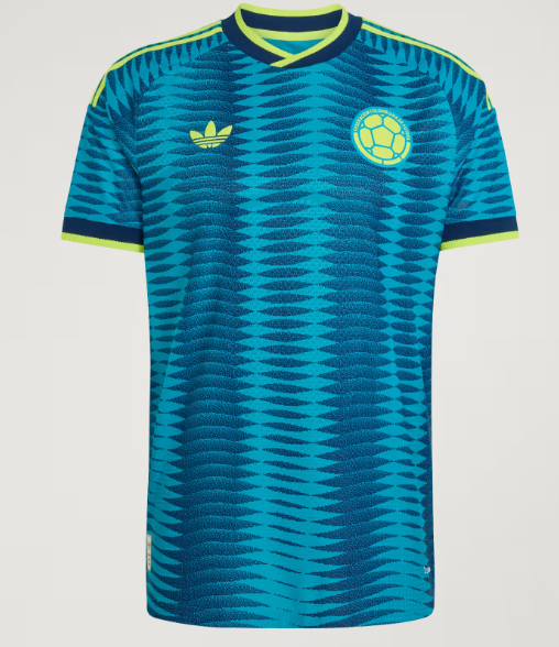 Colombie Maillot Extérieur Coupe du Monde 2026