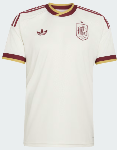 Espagne Maillot Extérieur Coupe du Monde 2026