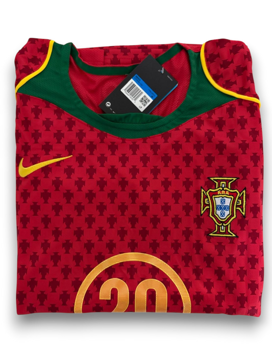 Portugal Maillot Domicile Euro 2004 DECO