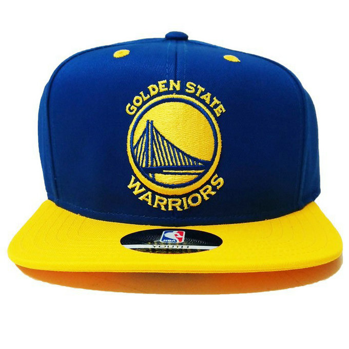 Casquette GS Warriors Enfant snapback NBA Bleu