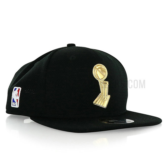 Casquette NBA Trophy New Era 9Fifty Gold Noir