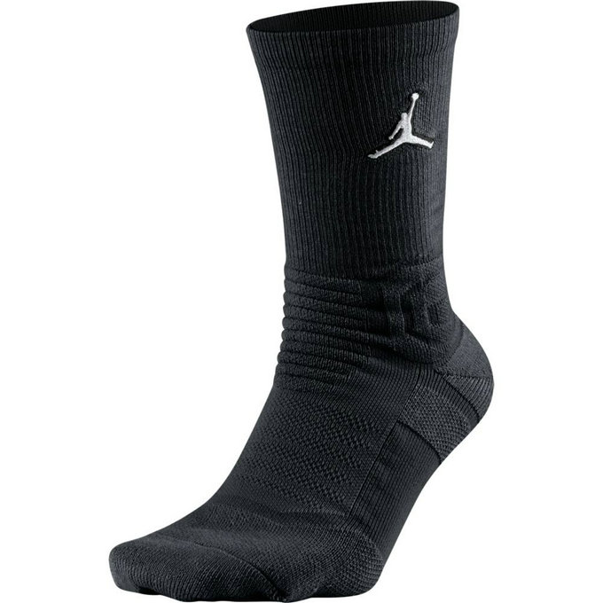 Chaussettes Jordan Ultimate Flight Crew 2.0/white Noir