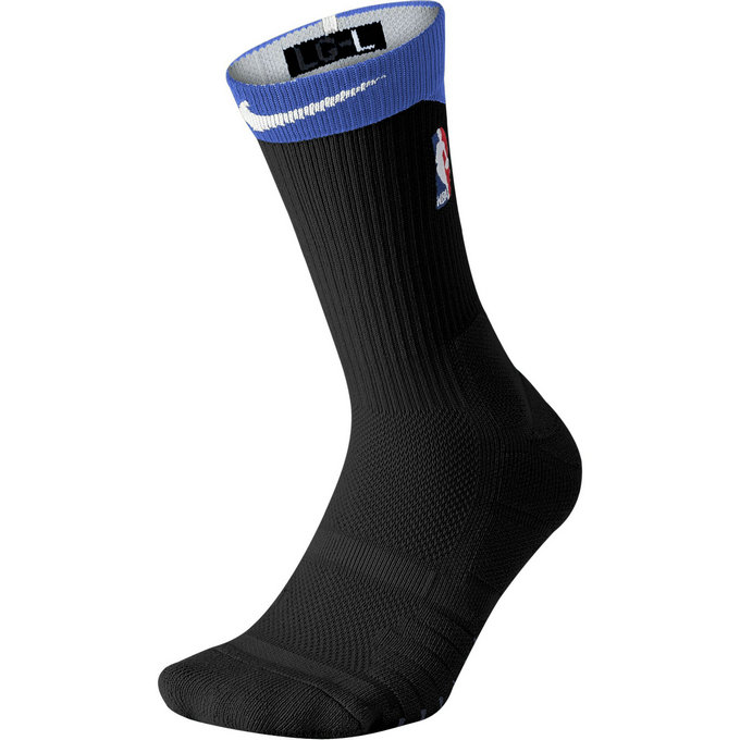 Chaussettes NBA Elite Quick Statement/game royal Noir