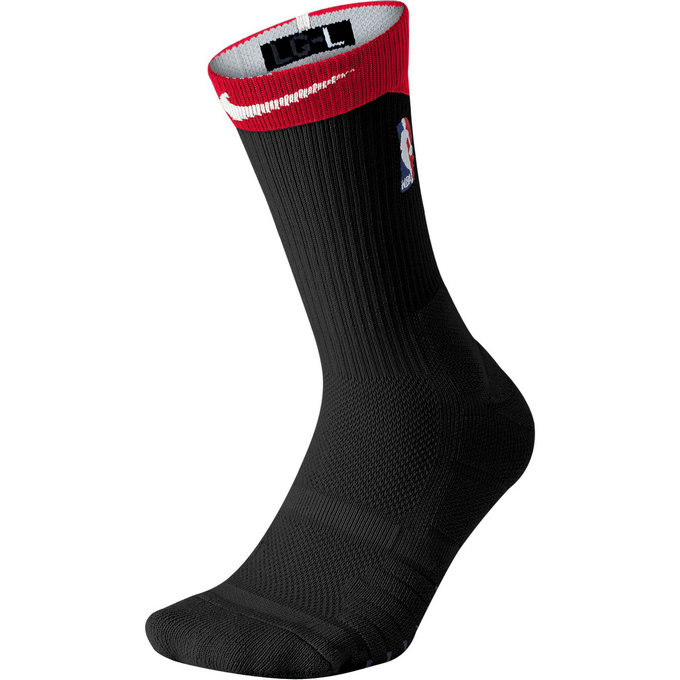 Chaussettes NBA Elite Quick Statement/university red Noir