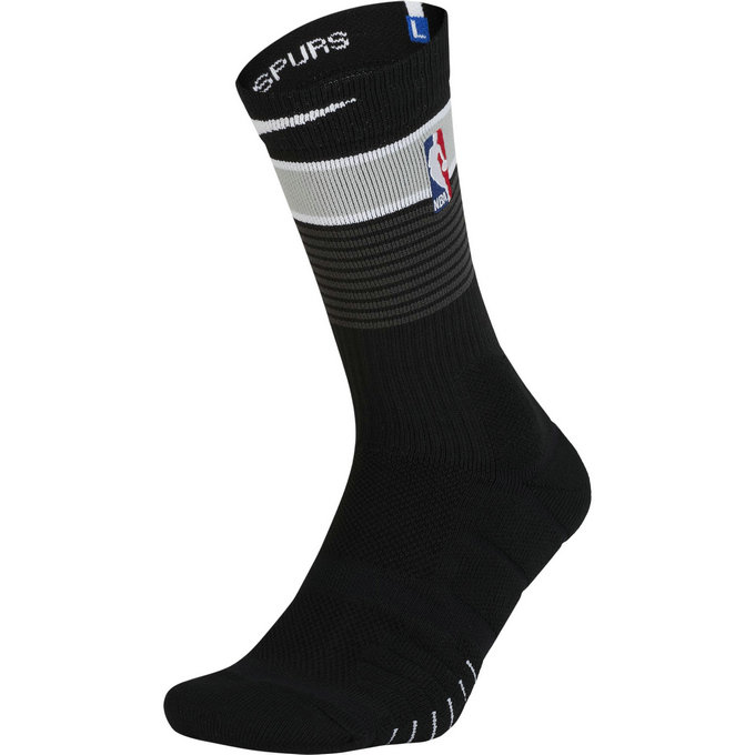 Chaussettes San Antonio Spurs City Edition Elite Quick Noir