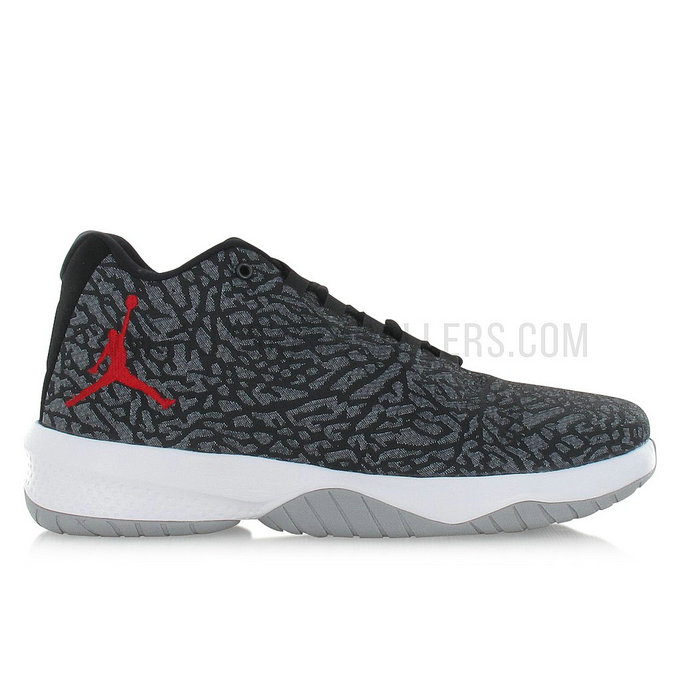 Jordan B. Fly Elephant Print wolf Noir