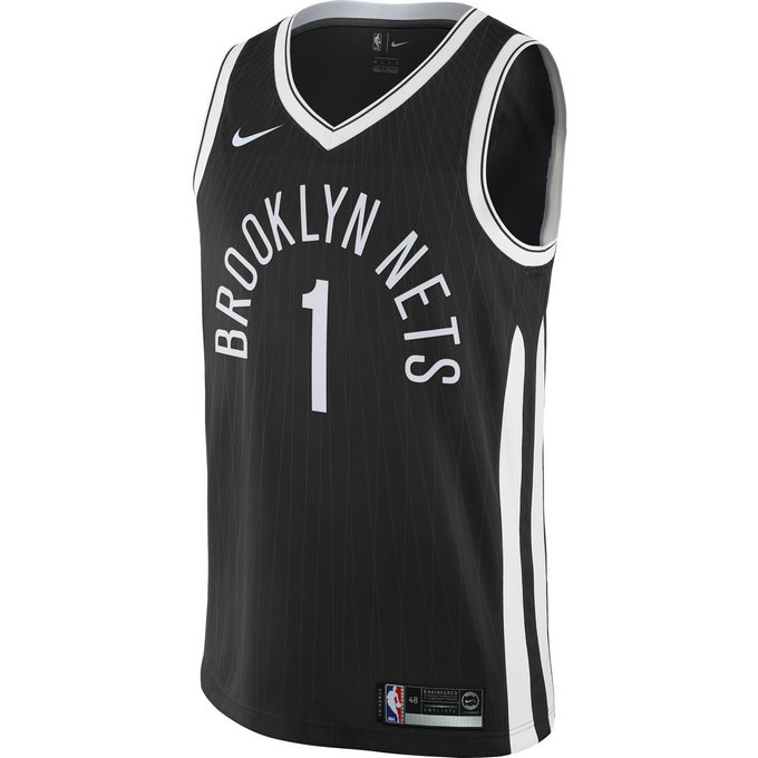 Maillot Dangelo Russell City Edition Swingman Brooklyn Nets Noir