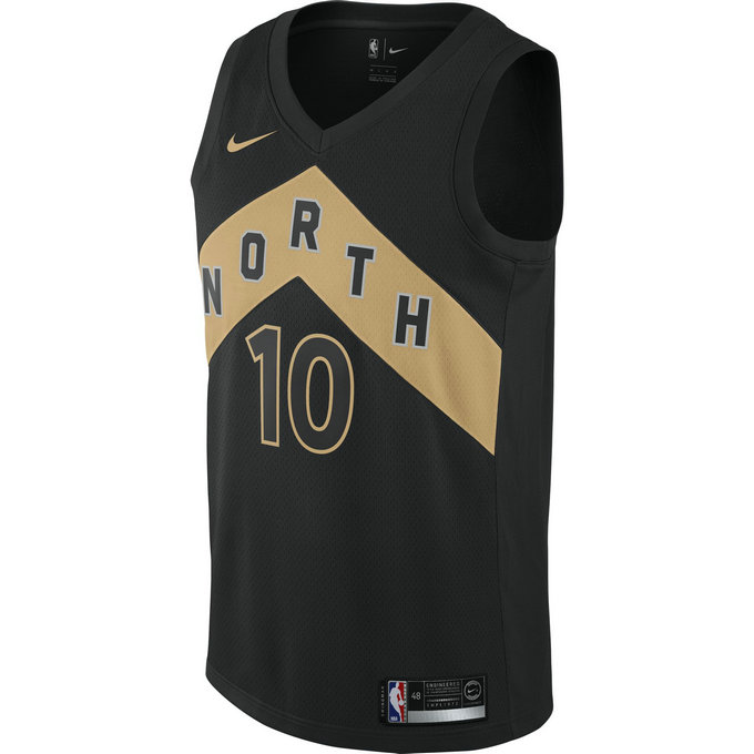 Maillot Demar Derozan Toronto Raptors City Edition Swingman Noir