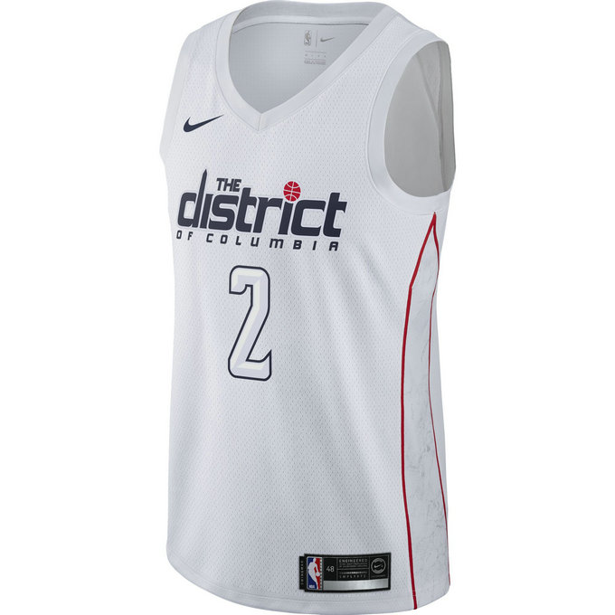 Maillot John Wall Washington Wizards City Edition Swingman Blanc