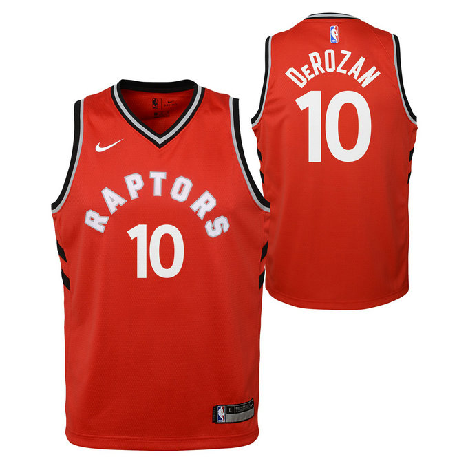 Maillot NBA Enfant Demar Derozan Toronto Raptors Icon Swingman Rouge