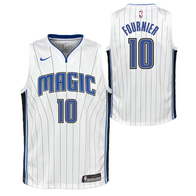 Maillot NBA Enfant Evan Fournier Orlando Magic Swingman Association Blanc