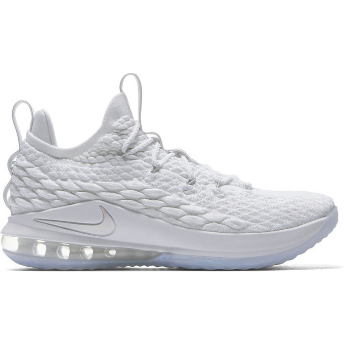 Nike LeBron 15 Low Aurora Blanc