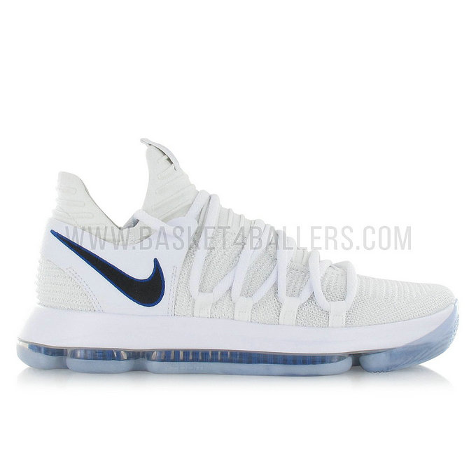 Nike Zoom KD 10 Numbers Blanc