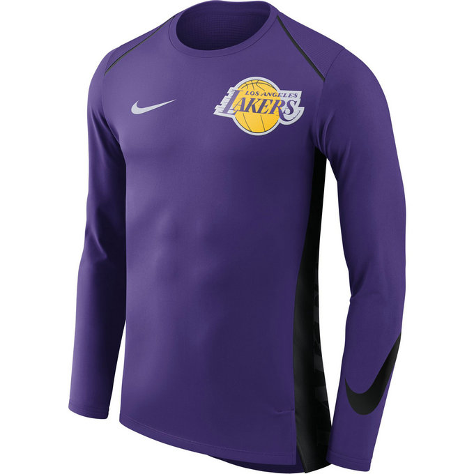 Shooting Los Angeles Lakers Hyper Elite manches longues Violet