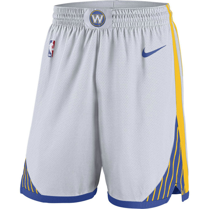 Short Golden State Warriors Association Edition Swingman Blanc