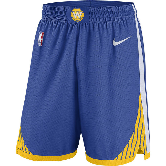 Short Golden State Warriors Icon Edition Swingman Bleu