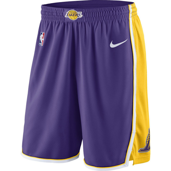 Short Los Angeles Lakers Statement Edition Swingman Violet