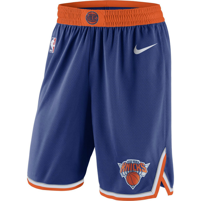 Short New York Knicks Icon Edition Swingman Bleu