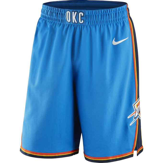 Short Oklahoma City Thunder Icon Edition Authentic Bleu