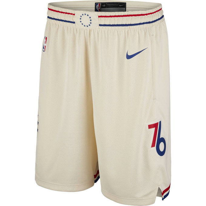 Short Philadelphia 76ers City Edition Swingman Blanc