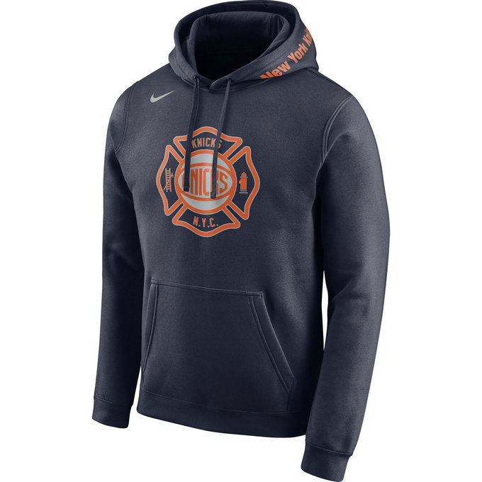 Sweat New York Knicks City Edition Bleu