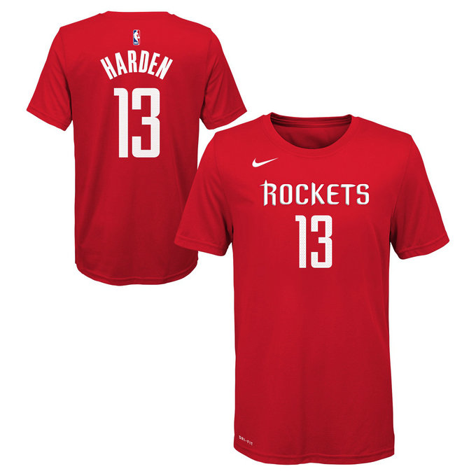 T-shirt NBA Enfant James Harden Houston Rockets Icon Rouge