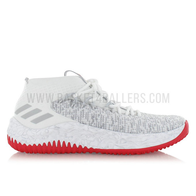 adidas Dame 4 Rose City Blanc