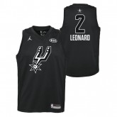 All Star Swingman Jersey Spurs Leonard Kawhi Nba Noir Pas Cher Paris