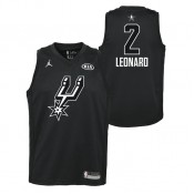 All Star Swingman Jersey Spurs Leonard Kawhi Nba Noir Pas Cher Paris