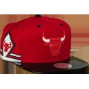 Vente Nouveau Casquette Chicago Bulls Mitchell&Ness Hook 11 snapback Rouge