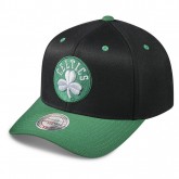 Boutique officielle Casquette Mitchell & Ness Team Logo 2-tone 110 Snapback Boston Celtics Noir