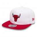 Casquette NBA Chicago Bulls Logo Pack New Era Blanc France Pas Cher