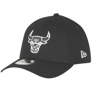 Casquette NBA Monochrome Chicago Bulls New Era Noir Réduction Prix