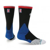 Chaussettes Clippers NBA On Court Logo Crew Stance Bleu Nouvelle