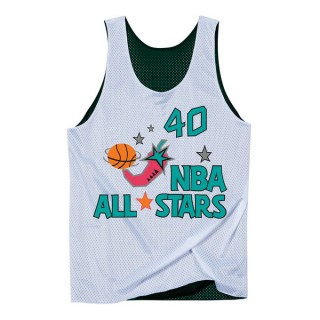 Débardeur NBA All-Star Shawn Kemp West Reversible Mitchell&Ness Blanc Pas Cher Provence