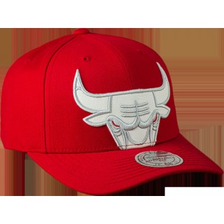 Achat Katrina 3 Chicago Bulls Cropped Strapback Rouge