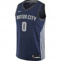 Maillot Andre Drummond City Edition Swingman (detroit Pistons) Bleu En Soldes