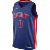 Vente Privée Maillot Andre Drummond Detroit Pistons Icon Edition Swingman Bleu