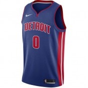 Vente Privée Maillot Andre Drummond Detroit Pistons Icon Edition Swingman Bleu