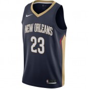 Maillot Anthony Davis New Orleans Icon Edition Swingman Bleu Promos