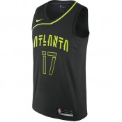 Vente Maillot Dennis Schröder City Edition Swingman (atlanta Hawks) Noir