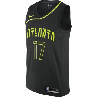 Vente Maillot Dennis Schröder City Edition Swingman (atlanta Hawks) Noir