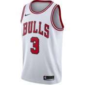 Achetez Maillot Dwyane Wade Chicago Bulls Association Edition Swingman Blanc