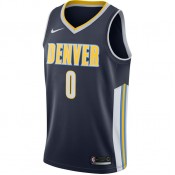 Magasin Maillot Emmanuel Mudiay Denver Nuggets Icon Edition Swingman Bleu Paris